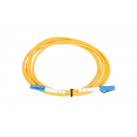 Patchcord Fibra Optica LC/UPC - LC/UPC, SM, Simplex, 3.0mm Extralink